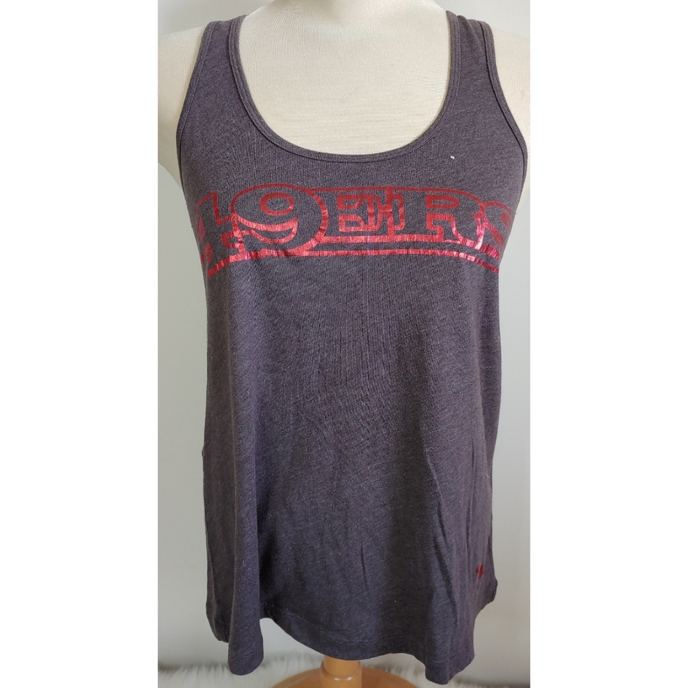 Victoria's secret pink 49ers racerback tank top